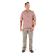 5.11 Tactical Evolution Short Sleeve Shirt - Mens, Mahogany Heather, Extra Small, 71387-446-XS