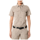 5.11 Tactical Fast-Tac Short Sleeve Shirt - Women's, Khaki, L, 61314-055-L