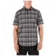 5.11 Tactical Hunter Plaid Short Sleeve Shirt - Men's, Black Plaid, Extra Large, Short, 71374-371-XL