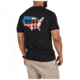 5.11 Tactical Land Of The Free S/S Tee - Mens, Black, S, 41195YV-019-S