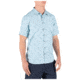 5.11 Tactical Life's a Breach Short Sleeve Shirt - Mens, Glacier Blue, Small 71385-680-S