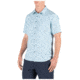 5.11 Tactical Life's a Breach Short Sleeve Shirt - Mens, Glacier Blue, Small 71385-680-S