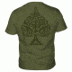 5.11 Tactical Logo T Shirt Sleeve Ace Of Blades, Od Green, XL 41006CF-182-XL