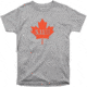 5.11 Tactical Maple Leaf Legacy Shorts Sleeve Tee - Men's, Heather Grey, 2XL, 41195ZY-016-2XL