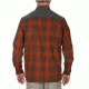 5.11 Tactical Mens Sidewinder Flannel Button Down Shirt, Fireball, L 72446-521-L