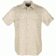 5.11 Tactical Twill PDU Class A S/S Shirt - Mens, Silver Tan, XLT, 71183-160-XL-T