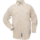 5.11 Tactical Nylon Tactical Long Sleeve Shirt - Khaki - XXL 72158-055-XXL