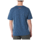 5.11 Tactical Patriot Shield Short Sleeve Tee - Mens, Navy Heather, 2XL, 41191IWW-749-2XL