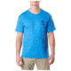 5.11 Tactical Patriot Tee, Royal Heather - 41191DX-741-M