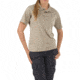 5.11 Tactical Performance Short Sleeve Polo - Womens, Silver Tan, XS, 61165-160-XS