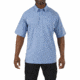 5.11 Tactical Professional Short Sleeve Polo - Men's, Extra Large, Tall, Fire Med Blue, 41060T-696-XL