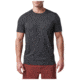 5.11 Tactical PT-R Charge Short Sleeve Top 2.0 - Men's, Black Heather, Extra Large, 82128-135-XL