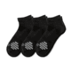 5.11 Tactical PT-R Plus Ankle Sock - Mens, 3 Pack, Black, M, 5-10048019M