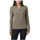 5.11 Tactical PT-R Wm Catalyst 1/2 Zip - Womens, Large, Uniform White, 66021-831-L