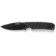 5.11 Tactical Ryker DP Full Folding Knife, 3.5in, D2 Blade, Drop Point, G10 Handle, Black, 51172-019-1SZ