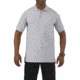5.11 Tactical Short Sleeve Utility Polo Shirt- Heather Grey, Size L 41180-016-L