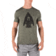 5.11 Tactical Spartan Arrow Head Tee - Mens, Military Green Heather, 2XL, 41191TX-223-2XL