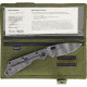 5.11 Tactical Strider SMF Frame Lock Collectors Knife, WWII MC Green, 5.25 in. Blade, 51107-242