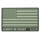 5.11 Tactical USA Patch, Od Green, 1 SZ, 81024-182-1 SZ