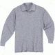 5.11 Tactical Utility L/S Polo - Mens, Heather Grey, 3XL, 72057-016-3XL
