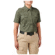 5.11 Tactical Flex-Tac TDU Ripstop Short Sleeve Shirt - Women's, TDU Green, Extra Large, 61041-190-XL