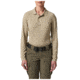 5.11 Tactical Wm Helios L/s Polo, Silver Tan - 32013-160-L