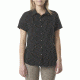 5.11 Tactical Womens 5.11 Corporate SS Shirt, Charcoal, M, 61312-018-M