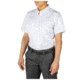 5.11 Tactical Womens Fast-Tac Short Sleeve Shirt, Uniform White, Extra Small, 61314-992-XS