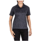 5.11 Tactical Performance Short Sleeve Polo - Womens, Charcoal, XL, 61165-018-XL