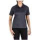 5.11 Tactical Performance Short Sleeve Polo - Womens, Charcoal, XL, 61165-018-XL