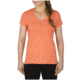 5.11 Tactical Womens Zig Zag V-Neck Shirt, Coral, XS 61306-499-XS