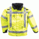 5.11 Tactical 3-in-1 Reversible High-Vis Parka - Mens, High Vis Yellow, XL, 48033-320-XL