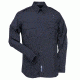 5.11 Tactical Men's B Class Poly-Rayon Shirt, Long Sleeve, Dark Navy - Medium, Short
