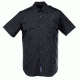 5.11 Tactical Men's B Class Shirt, Short Sleeve, Poly-Rayon 41132, BLACK-5XL