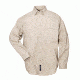 5.11 Tactical Pro Shirt Long Sleeve, Cotton 72157, Khaki, Size BULK KHAKI-BULK