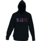 5.11 Tactical Men's Independence Hoodie w/ Anti Fade Graphics, Black, L 42182AE-19-L