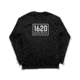 1620 Workwear 1620 Logo Shirt Long Sleeve, Black, Small, LST2BS