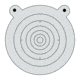 Infinite Defense Infinity Bullseye Silhouette Target C967E249, ID-BULLSE-18IN-SILO-1