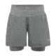 GOREWEAR R5 Womens 2in1 Running Shorts in Lab Gray Medium 8-10 Slim fit BDC34473, 100623-BF00-40