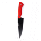 Montana Knife Company Little Bighorn Petty Fixed Blade Knives, 5.875 inch, Magnacut Stainless Steel, Fixed Blade, G-10 Handle, Red, 10.5 inch, MKC-000384