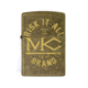 Montana Knife Company MKC Branded Risk It All Traditional Windproof Zippo Lighter, Cooper, One Size, MKC-000555