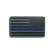 5IVE STAR GEAR US Flag Black W/Blue Stripe Morale Patch, Reversed, 3.25in x 2in, 6802000