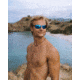 Body Glove Cruise Polarized Blade Sunglasses - Gumetal BBE3609D, One Size, Gunmetal Blue Lens, 10266278.CGR-Gumetal