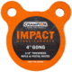 Champion Traps and Targets Impact Steel Gong Target - Rigle Rated, 4in, 44902C