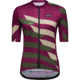 GOREWEAR Spirit Signal Chaos Cycling Jersey Womens in Process Purple/Utility Green Medium 8-10 Form fit 9053E147, 101062-BQBH-40