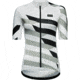 GOREWEAR Spirit Signal Chaos Cycling Jersey Womens in White/Lab Grey Small 4-6 Form fit C78A94F3, 101062-01BF-38