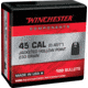 Winchester Ammo Centerfire Handgun Reloading, 45 Cal .451 230 Grain, Jacketed Hollow Point, 100 Bullets, WB45HP230X