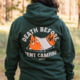 Luno Death Before Tent Camping Hoodie - Men's, Green, Small, LAP-005-R1-S