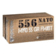 Fiocchi Shooting Dynamics Rifle Ammo 5.56mm NATO 55 gr FMJ 3240 fps 1000/ct Case, 556M193LC