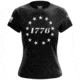 We the People Holsters 1776 Betsy Ross Flag Womens Short Sleeve Shirt E8A1E676, 6549656207458